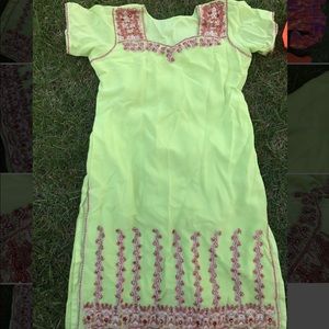 PRICE DROP Very nice green Indian dress top